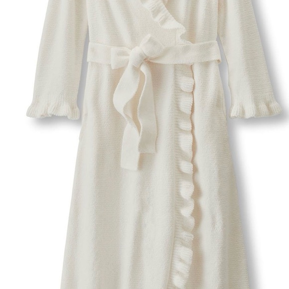 NEW Chenille Ruffled Robe - Picture 2 of 7